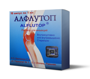 ALFLUTOP cu osteoartrita de genunchi, Tratament cu artroză alflutop